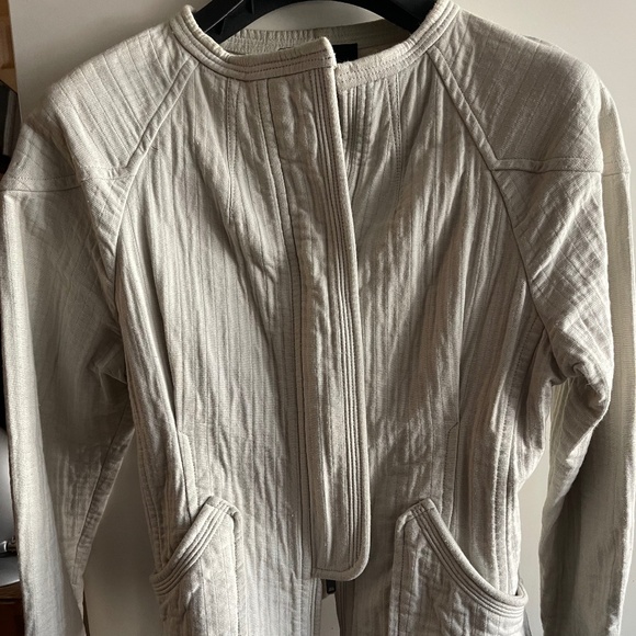 Isabel Marant Quilted Cotton Biker Short Jacket in Pristine Condition size 1 - Picture 6 of 15